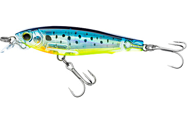 Image of Yo-Zuri 3D Inshore Fingerling Suspending Lure, 70mm, 2-3/4in, Mardi Gras, R1409 MDG