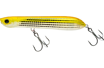 Image of Yo-Zuri 3D Inshore Pencil Popper Floating Lure, 135mm, 5-3/8in, Yellow Mullet, R1433 YMT