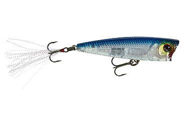 Image of Yo-Zuri 3DB Popper Lure, 75mm, Prism Silver Blue, R1101 PSB
