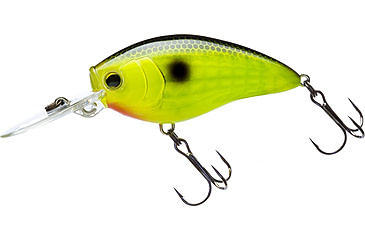 Image of Yo-Zuri 3DR-X Crank Mid-Runner Lure, 50mm, Black Back Chartreuse, R1441 BLCL