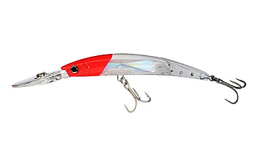 Image of Yo-Zuri Crystal 3D Minnow Deep Diver Jointed Luge, 130mm, Red Head, F1155 C5