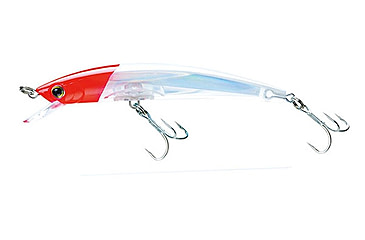 Image of Yo-Zuri Crystal 3D Minnow Floating Luge, 130mm, Red Head, F1147 C5