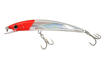 Image of Yo-Zuri Crystal 3D Minnow Magnum Luge, 165mm, Red Head, F1151 C5