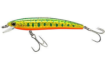 Image of Yo-Zuri Pins Minnow Floating Lure, 90mm, Brook Trout, F1163 SHMY