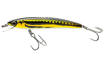 Image of Yo-Zuri Pins Minnow Floating Lure, 90mm, Gold/Black, F1163 GBL