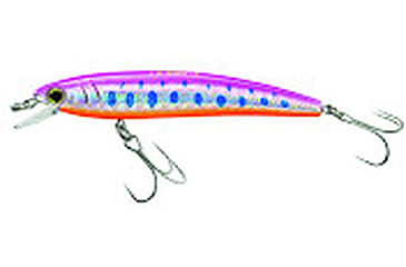 Image of Yo-Zuri Pins Minnow Floating Lure, 90mm, Hot Pink Trout, F1163 SHPY