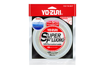Image of Yo-Zuri Superfluoro Fishing Line, 30yd, 100lb, Natural Clear, YZ SF 100LB NCL 30YD