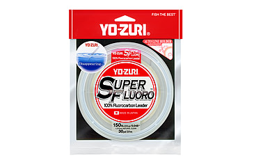 Image of Yo-Zuri Superfluoro Fishing Line, 30yd, 150lb, Natural Clear, YZ SF 150LB NCL 30YD