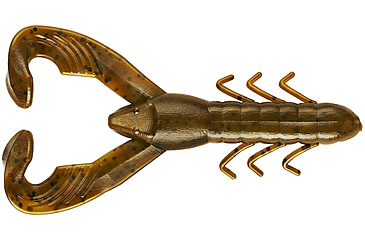 Image of Yum Christie Craw Swim Bait, 30 Pack, 3.5in, Green Pumpkin 30pk, YCW3BK08-30