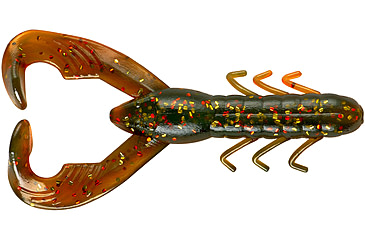 Image of Yum Christie Craw Swim Bait, 8 Pack, 3.5in, Camo, YCW392