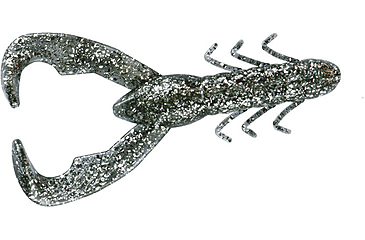 Image of Yum Christie Craw Swim Bait, 8 Pack, 3.5in, Tin Foil, YCW3187