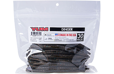Image of Yum Dinger Bulk Bait, 5in, Ghillie Suit, YDG5BK278-30