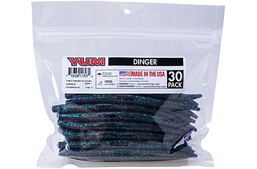Image of Yum Dinger Bulk Bait, 5in, Junebug, YDG5BK04-30