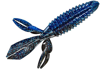 Image of Yum Wooly Bug Bait, 4.25in, Black Blue Shadow, YWBG4143