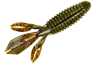 Image of Yum Wooly Bug Bait, 4.25in, Green Pumpkin, YWBG408