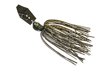 Image of Z-man Chatterbait Elite Evo Bladed Jig, Green Pumpkin, 1/2oz, CBEV12-04