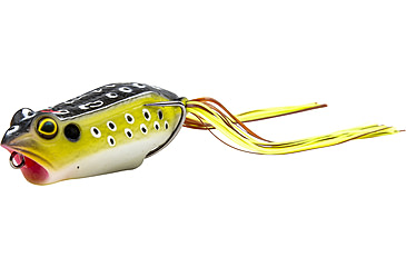 Image of Z-man Leap Frogz Popping Frog 2.75in, Brown Leopard, LFPL-02