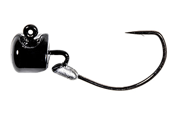 Image of Z-man Nedlockz Ewg Jig Head, 1/5oz, 4 Pack, Black, TTNL-3631