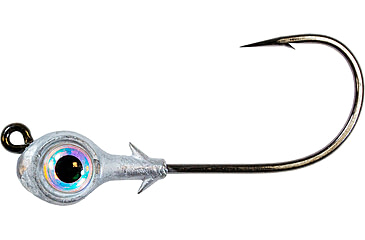 Image of Z-man Redfish Eye Jigheads, Pearl, 1/8oz, 3 per Pack, REJH18-02PK3