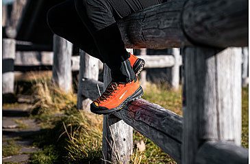 Image of Zamberlan Free Blast Suede Hiking Shoes - Mens, PFAS-Free, Orange, 12, 0217ZOOM-47-12