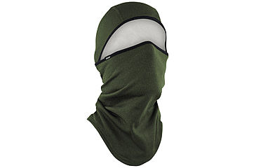 Image of Zan Headgear Sportflex Series Balaclava - Men's, One Size, Olive Drab, WB4L200