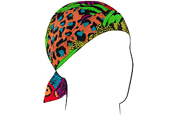 Image of Zan Headgear Cotton Flydanna, Animal Block, Cotton, Z713