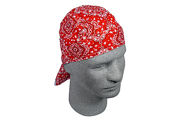 Image of Zan Headgear Flydanna Red Paisley Z106