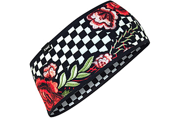 Image of Zan Headgear SportFlex Headband, Checkered Floral, HBL421