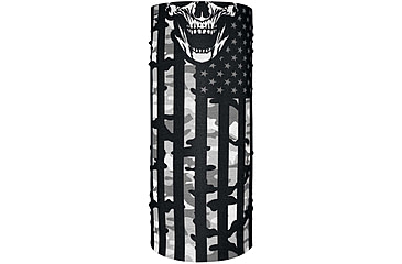 Image of Zan Headgear Polyester Motley Tube, Urban Camo Flag, Polyester, T462