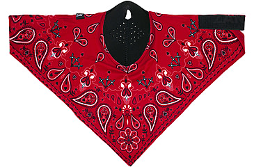 Image of Zan Headgear SportFlex Neodanna Mask, Red Paisley, SportFlex, NEOL106