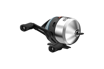 Image of Zebco 33 Custom-Z Spincast Reel and Rod Combo, 6ft 6in 2-PC Telescopic Rod, Medium, Fast, SZ 30 Reel, 4.1-1 Ratio, 14-PC Strike King Tackle Kit, Silver/Blue, 33CZ1SK662M.FB4