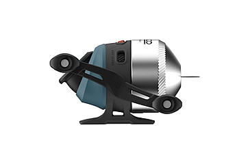 Image of Zebco 33 Custom-Z Spincast Reel and Rod Combo, 6ft 6in 2-PC Telescopic Rod, Medium, Fast, SZ 30 Reel, 4.1-1 Ratio, 14-PC Strike King Tackle Kit, Silver/Blue, 33CZ1SK662M.FB4