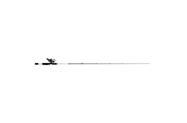 Image of Zebco 33 Custom-Z Spincast Reel and Rod Combo, 6ft 6in 2-PC Telescopic Rod, Medium, Fast, SZ 30 Reel, 4.1-1 Ratio, 14-PC Strike King Tackle Kit, Silver/Blue, 33CZ1SK662M.FB4