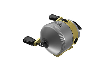 Image of Zebco 33 Gold Max Spincast Reel and Rod Combo, 6ft 6in 2-PC Fiberglass Rod w/ Cork Handle, QuickSet Anti-Reverse Reel, Silver/Gold, 33MXG662MHA.NS4