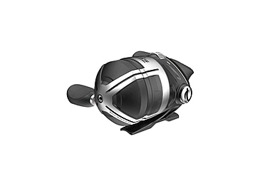 Image of Zebco Bullet Spincast Reel, SZ 20 Reel, Fast 28.9 Inches Per Turn, 5.8-1 Ratio, Durable All-Metal Construction, Solid-Brass Pinion Gear, Pre-spooled w/ 6 lb Zebco Fishing Line, Black, ZB20.BX3