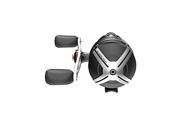 Image of Zebco Bullet Spincast Reel, SZ 20 Reel, Fast 28.9 Inches Per Turn, 5.8-1 Ratio, Durable All-Metal Construction, Solid-Brass Pinion Gear, Pre-spooled w/ 6 lb Zebco Fishing Line, Black, ZB20.BX3