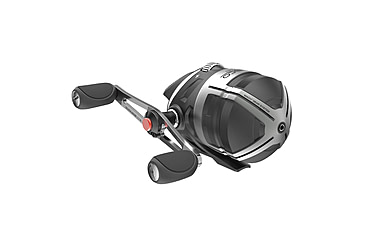 Image of Zebco Bullet Spincast Reel, SZ 30 Reel, Fast 29.6 Inches Per Turn, 5.1-1 Ratio, Durable All-Metal Construction, Pre-spooled w/ 10 lb Zebco Fishing Line, Black, ZB30A.BX3