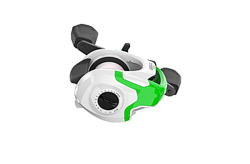Image of Zebco Roam Baitcast Reel and Rod Combo, 6ft 6in 2-PC Fiberglass Pole w/ Split-Grip MaxTac Handle, Lightweight Graphite Frame, LH Retrieve, Green, ROAMGR101662MH.NS3