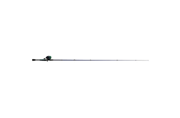 Image of Zebco Roam Spincast Reel and Rod Combo, 6ft 2-PC Fiberglass Pole, ComfortGrip Handle, QuickSet Anti-Reverse Reel, Pre-Spooled w/ 10lb Zebco Line, Blue/Green, ROAMBG3602M.NS3