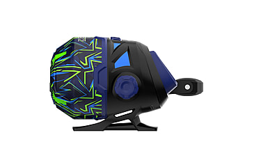 Image of Zebco Roam Spincast Reel and Rod Combo, 6ft 2-PC Fiberglass Pole, ComfortGrip Handle, QuickSet Anti-Reverse Reel, Pre-Spooled w/ 10lb Zebco Line, Blue/Green, ROAMBG3602M.NS3