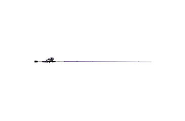 Image of Zebco Roam Spincast Reel and Rod Combo, 6ft 2-PC Fiberglass Pole, ComfortGrip Handle, QuickSet Anti-Reverse Reel, Pre-Spooled w/ 10lb Zebco Line, Purple, ROAMPR3602M.NS3