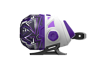 Image of Zebco Roam Spincast Reel and Rod Combo, 6ft 2-PC Fiberglass Pole, ComfortGrip Handle, QuickSet Anti-Reverse Reel, Pre-Spooled w/ 10lb Zebco Line, Purple, ROAMPR3602M.NS3