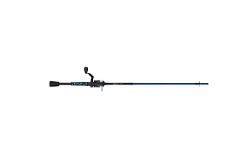 Image of Zebco Roam Spinning Reel and Rod Combo, 6ft 6in 2-PC Fiberglass Pole, Split ComfortGrip Handle, Soft-Touch Handle Knob, SZ 30 Reel, Blue/Green, ROAMBG30662M.NS3
