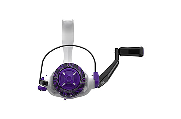 Image of Zebco Roam Spinning Reel and Rod Combo, 6ft 6in 2-PC Fiberglass Pole, Split ComfortGrip Handle, Soft-Touch Handle Knob, SZ 30 Reel, Purple, ROAMPR30662M.NS3