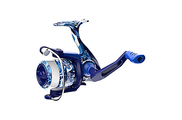 Image of Zebco Splash Spinning Reel and Rod Combo, 6ft 2-PC Fiberglass Rod, Medium-Light, Moderate, SZ 20 Reel, 5.2-1 Ratio, 2-Bearings, All Metal Gears, Tidepool Blue, SPLTPB20602ML.NS4