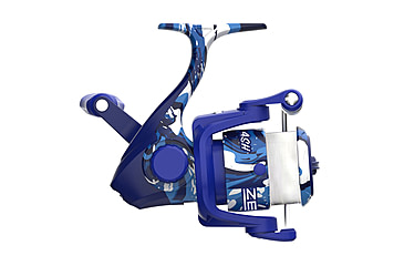 Image of Zebco Splash Spinning Reel and Rod Combo, 6ft 2-PC Fiberglass Rod, Medium-Light, Moderate, SZ 20 Reel, 5.2-1 Ratio, 2-Bearings, All Metal Gears, Tidepool Blue, SPLTPB20602ML.NS4