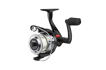 Image of Zebco Verge Spinning Reel and Rod Combo, 6ft 6in 2-PC Pole, SZ 30 Reel, Changeable Righ/Left Retrieve, Pre-Spooled w/ 10lb Zebco Line, Black, VERGE30662M.NS3