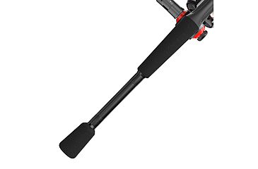 Image of Zebco Verge Spinning Reel and Rod Combo, 6ft 6in 2-PC Pole, SZ 30 Reel, Changeable Righ/Left Retrieve, Pre-Spooled w/ 10lb Zebco Line, Black, VERGE30662M.NS3