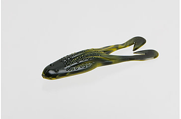 Image of Zoom 0 Horny Toad Soft Bait, 5, 1/4in, Black Yellow Swirl, 83197