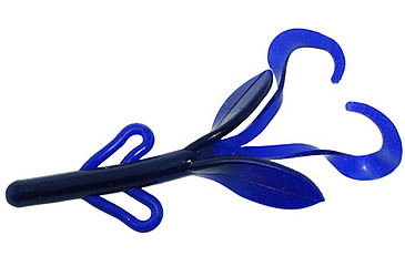 Image of Zoom Baby Brush Hog Creature Bait, 12 Pack, 4in, Black Grape, 042161X